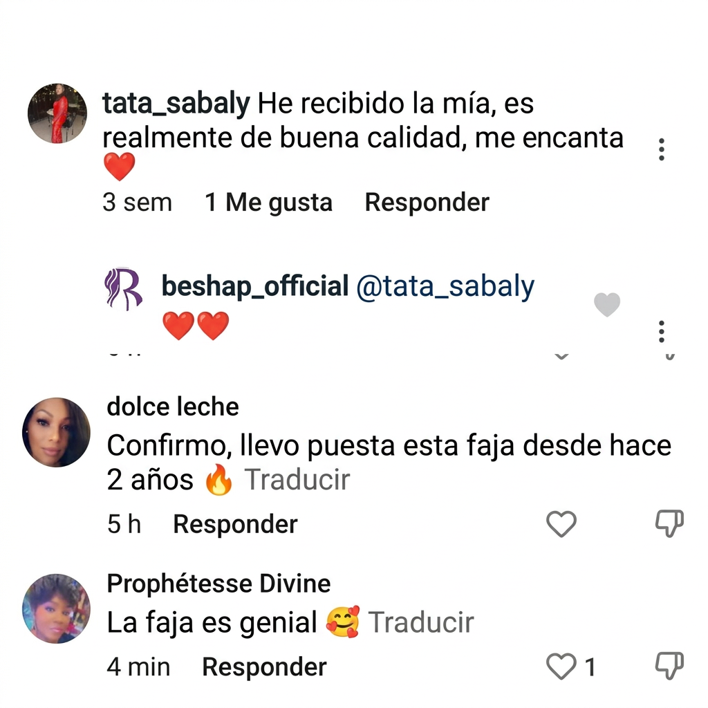 Testimonio original de una clienta Beshap 4